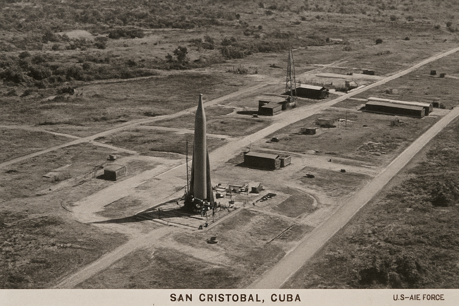 AI-generated historical illustration related to The Cuban Missile Crisis: 13 Days Near Nuclear War