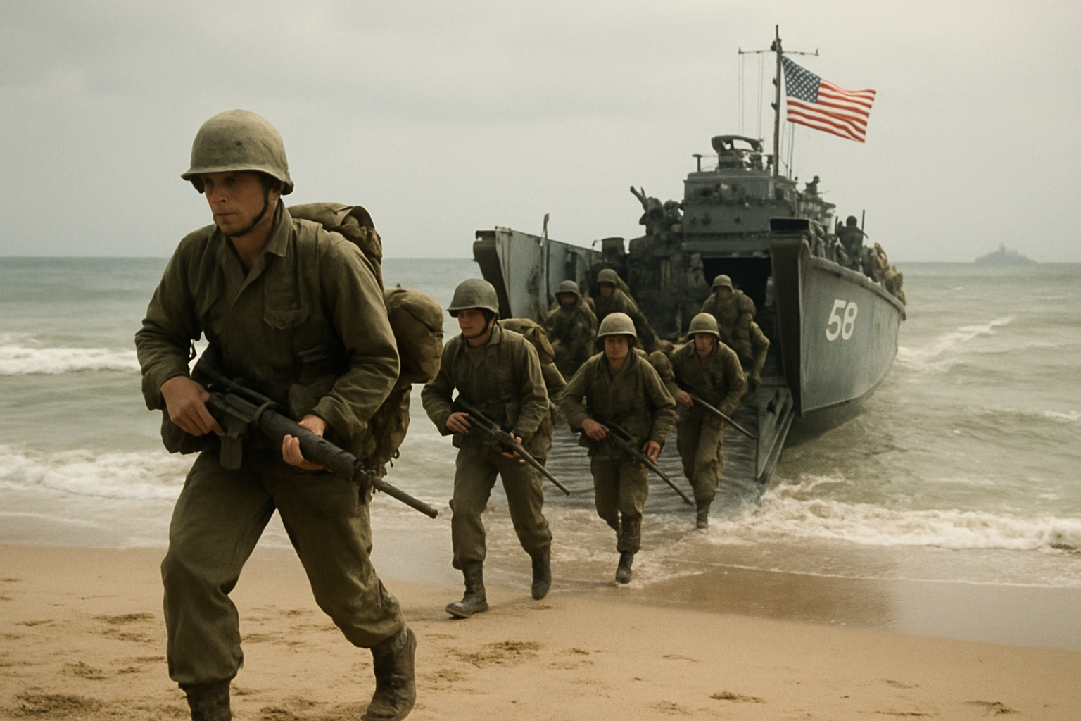 AI-generated historical illustration related to Lyndon Johnson and America's Escalation in Vietnam