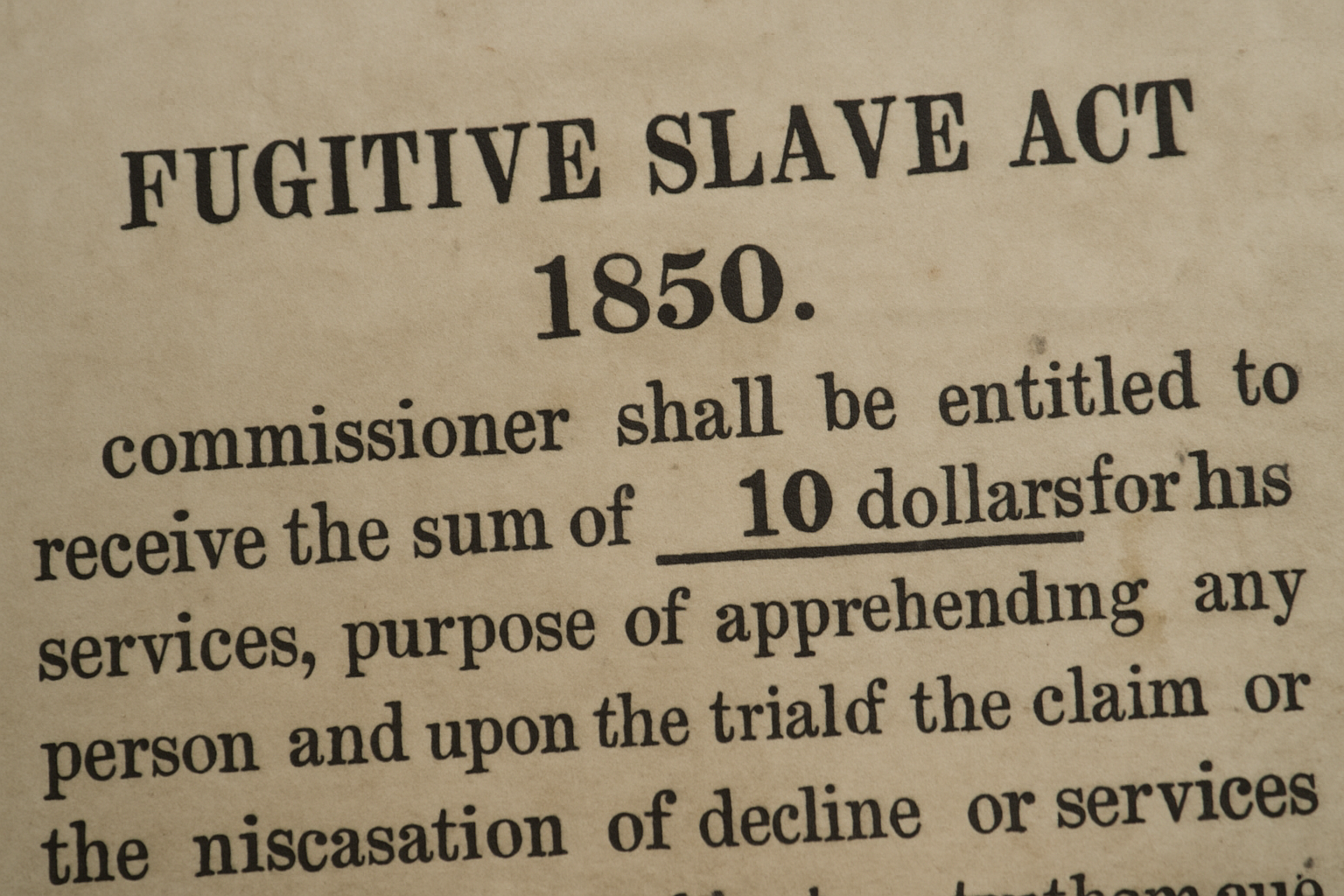 AI-generated historical illustration related to The Fugitive Slave Act and the Risks of Seeking Freedom