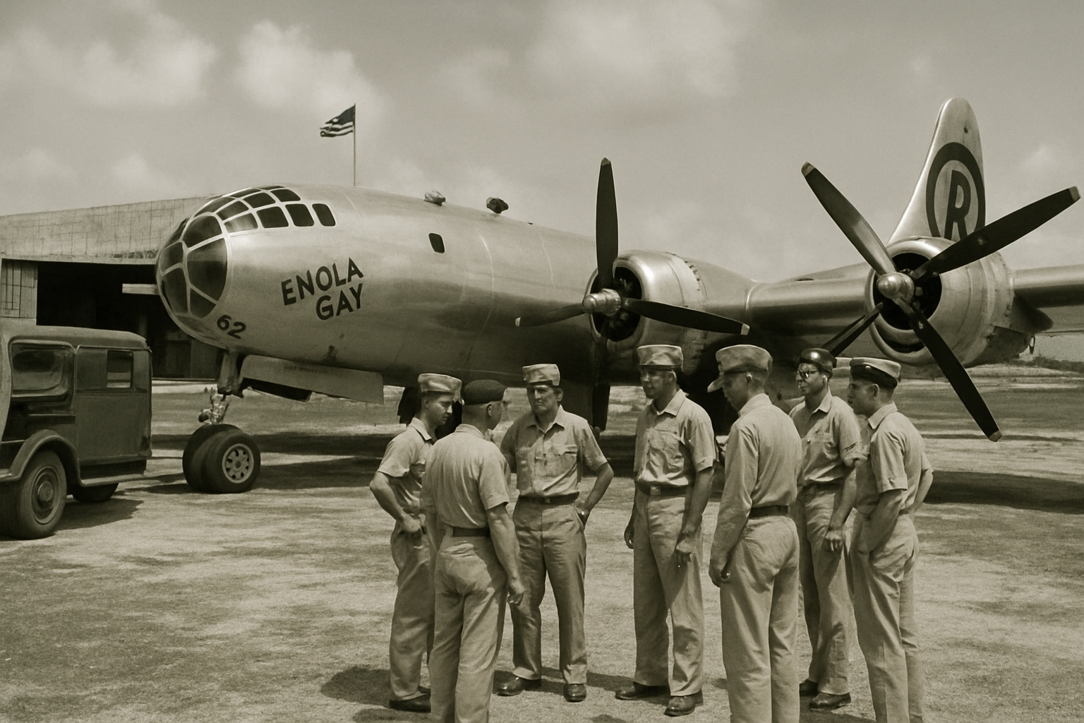 AI-generated historical illustration related to Hiroshima: What Happened on August 6, 1945?
